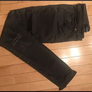 Express High Rise Stretch Jeans